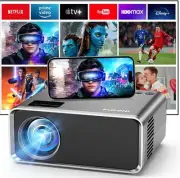 Projector with WiFi and Bluetooth 4K Supported, 1080P FHD 12000L, Compatible W..