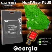 Garmin HuntView PLUS GEORGIA Map - MicroSD Birdseye Satellite Imagery 24K Hunt