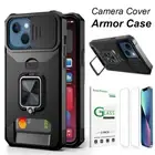 For iPhone 13 Pro Max,13 Mini Case Shockproof Camera Lens Cover/Tempered Glass