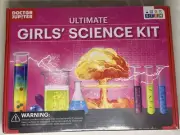 Doctor Jupiter Ultimate Girls Science Kit 135 Experiments New in Sealed Box