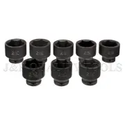 Professional 8 pc 3/4" Dr. Jumbo Impact Socket Set