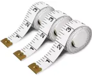 Tape Measure Body Measuring Tape 3 Pack Soft Fabric Measuring Tape for Sewing Cl