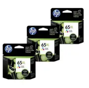 HP 65XL Ink Cartridge Value Pack - Includes: [3 x Tri Colour]