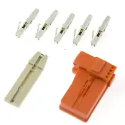 10Pcs LC MM Fiber Optic Quick Connectors Multi Mode Fiber Mechanical Fast