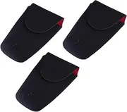 3Pcs SLR Camera Lens Cases Thickened Neoprene Lens Pouches for DSLR Shockproof Scratch Resistant Compact Lightweight Design for Professional