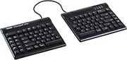 KINESIS Freestyle2 Blue Wireless Ergonomic Keyboard for Mac (9" Standard Separation), Dark Gray