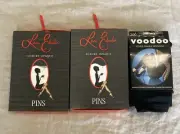 2 X Leona Edmiston Stockings & 1 X Voodoo Leggings Opaque Black Ave/Tall BNWT