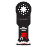 Diablo Tools DOS125BW3 1-1/4" Starlock Bi-Metal Oscillating Blades for Wood