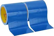 uxcell 4"x0.01" Bookbinding Tape, 22 Yard Total 2 Roll Cloth Bookbinding Repair Tape Book Binding Tape Self Adhesive for Repairing Old Books, Blue