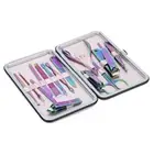 15Pcs/Set Portable Nail Clippers Manicure Scissors Grooming Tool Kit Stainle NOW