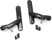 For harley street glide fog passing light kit LED motorcycle fog Auxiliary Lighting Bracket for harley davidson spot light bracket (Bracket + Mounts -Gloss Black)