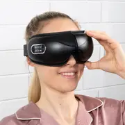 Rechargeable Eye Massager With Wireless Bluetooth Speaker