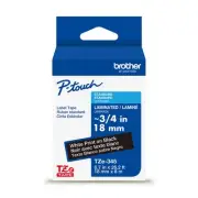 Brother P-touch TZe Laminated Label Tape (tze345g)