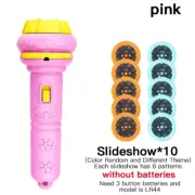 Cute Cartoon Creativity Toy Torch Lamp Flashlight Projector Toy Flashlight Proje