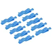 Garbage Bin Clip, Kitchen Trash Can Bag Clips Waste Bin Clamp Blue Pack of 18