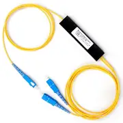 1 Point 2 Taper Fiber Optic Splitter Splice Box Splitter SC Port FTTH Fiber Home Cold Connection As shown