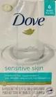 2 - 6 Packs Of Dove Sensitive Skin Moisturizing Bar Soap, (12 Total Bars)