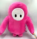 Giant Fall Guy Plush Toy Character 16 inch tall Pink Costume Skin Fall Guys NWT
