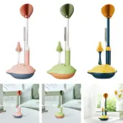 Bottle Brush Cleaning Set with Drain Rack Teapot Cup Cleaner Brush for Mugs