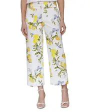 Bagatelle High Rise Patch Pockets Crop Pants