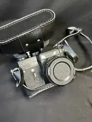 NOS USSR Zenit ET Soviet camera M42 mount Helios 44m5 + Leather Case