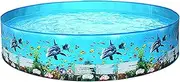 Dog Swimming Pool - Puppy Pool | Folding Swimming Pool | Portable Bathtub Pool for Pet | Pet Wading Pool | Pet Bathing Tub | Kiddie Pool Doggie Pool | Pools for Large Dogs Kids | Water Pool