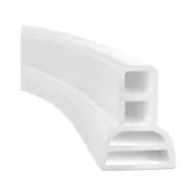 Collapsible Shower Threshold Water Dam Water Flood Barrier Water Stopper For Shower 1.5M
