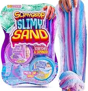 SLIMYSAND Twist - Blue/Purple, Scented, Grape & Berry, Stretchable, Moldable Cloud Slime, Play Sand 10oz. Great for Tactile Fun