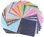 Quilting Fabric Pcs Patchwork Squares Cotton Polyester Quilting Supplies DIY Sewing Craft Fabric Random