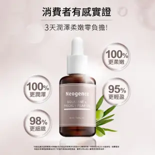 【Neogence 霓淨思】角鯊烷潤澤輕感精華油30ml-2入