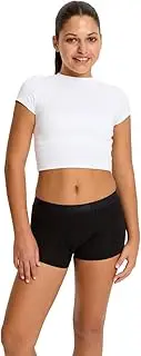 [Modibodi] Teen Period Hipster Boyshort - Moderate Heavy Absorbency - Period Protection Underwear for Teen Girls - Bikini Brief Underwear - Discreet Menstrual Period Panties