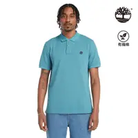 在飛比找蝦皮商城優惠-Timberland 男款風暴藍短袖POLO衫|A62T5D