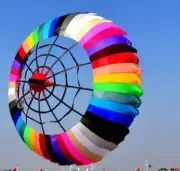 Color 3d Kite Adult Big Kite Kite Flying Adult Windsock Soft Kite Toy Gift