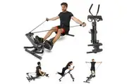 Advwin Rowing Machine Exercise Trainer Ab Fitness Equipment