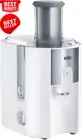 Identity Collection J500WH Juice Extractor, 900W, 75mm Feed, Anti-Drip, White