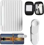 Smartphone Camera - SLR Clip - Mirror Clip for Mobile Camera, Adjustable, Compact and Easy to Use | Creative Mobile Photography Accessory for Video Calls, Selfies, Vlogging