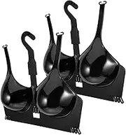 MAGICLULU 2Pcs Mannequin Display Holder with Hanger Women Underwear Display Stand for Clothes Store Shop and Boutique