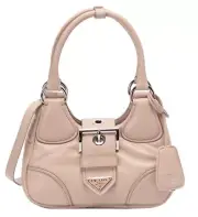 $2950 NEW PRADA MOON NAPPA LEATHER RE-EDITION 2002 MINI SHOULDER BAG PURSE AUTH!