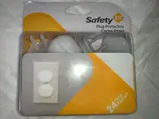 Safety 1st Outlet Power Plug Safety Protector Cover Baby Kid Infant, 24 Pack