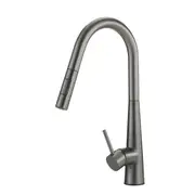 Welba Kitchen Mixer Tap Pull Out Faucet 2-Mode Sink Basin Swivel Grey