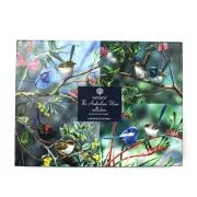 Australia Native Superb Fairy Wren Birds Fauna Ashdene Table Placemats Set 6 NEW