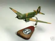 AC-47 Skytrain Gunship AC47 Airplane Desk Wood Model Small New