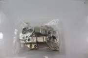 Cabinet Hinge Set of 2 ( 1 Door ) Concealed Inset Silver-tone 105 Opening