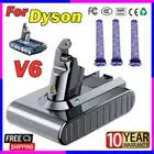 9500mAh Sony Battery for Dyson V6 Animal DC58 DC59 DC61 DC74 SV04 SV06 & Filter