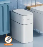 Joybos® Smart Touchless Motion Sensor Adsorption Trash Can 1 pc