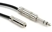 Pro Co BPBQMBF-10 Excellines 1/4" TRS Male to 3.5mm TRS Female Cable - 10 foot
