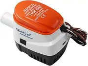 Blesiya SEAFLO 1100 GPH Bilge Pump with Built-in Float Switch - 12V Automatic