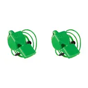 2PK Fox 40 Summit Classic Whistle w/ Breakaway Lanyard Green