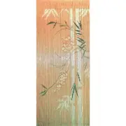 Bamboo Caribbean Palms Curtain, Yellow 36"W x 36"L (Pack of 1)