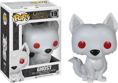 Game of Thrones - Direwolf Ghost Pop! Vinyl Figure * NEW In Box * Funko